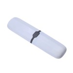 Toothbrush holder for travel, white color, model S01DA